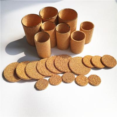 China Thermal Resistance Tiantai Factory Supply Sintered Bronze Nitrogen Oxygen Concentrator Porous Notch Filter for sale