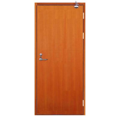 China Fire Protection Factory Direct Sales Customized Rated Wood Fire Door For Commercial Building for sale