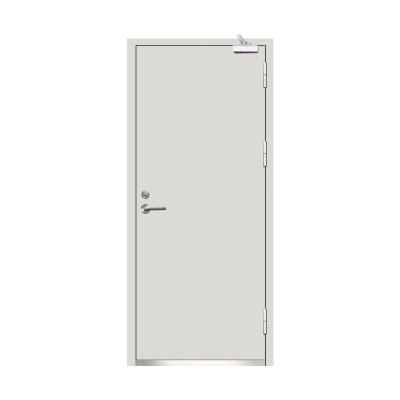 China Fire Protection 30 60 90 Mins Good Quality Fire Metal Steel Fire Rated Door For Apartment for sale