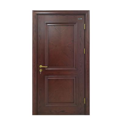 China Solid Internal Flush Fire Protection Timber Fire Rated Timber Hotel Fireproof Door For Commercial for sale