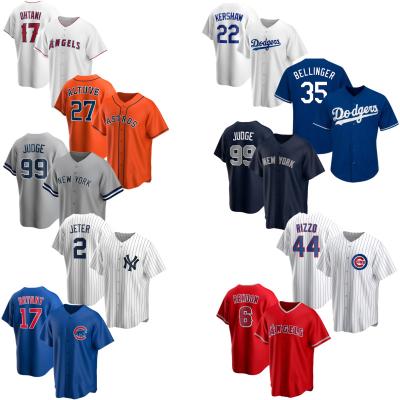 China Factory Price Breathable Baseball Tank Top Men New York Uniform Custom Baseball Team Jersey for sale