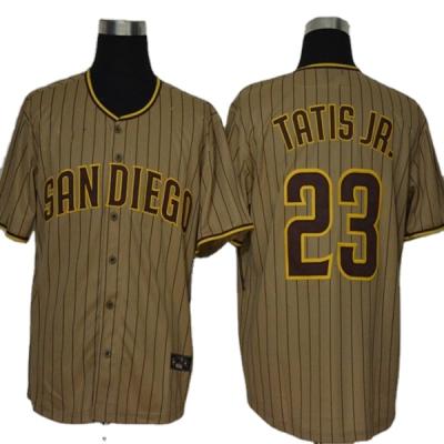 China Breathable Chinese Custom Jersey San Diego Padres Factory Price Baseball Uniform San Diego Padres Baseball Uniform for sale