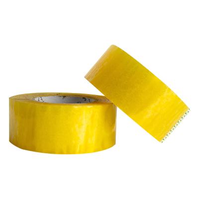 China Custom Bopp Waterproof Adhesive Tape Wholesale Transparent Whole Sale White Waterproof Printing Sealing Tape for sale