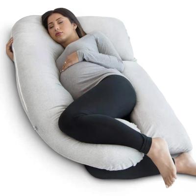 China Anti-static Memory Foam U Shaped Pillow Full Body Pregnancy Pillow For Maternity Support for sale