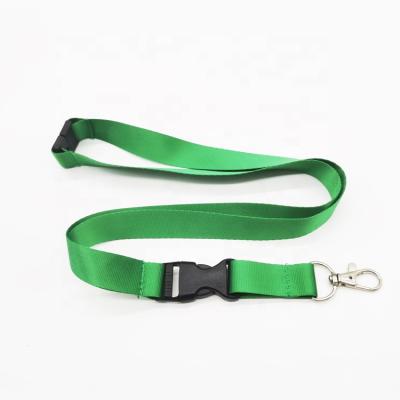 China ID card badge holder factory price best selling imitation nylon lanyards with logo custom for sale