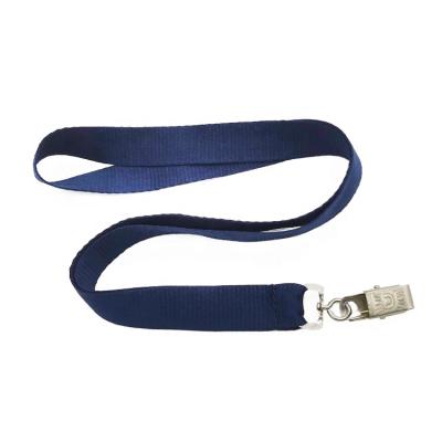 China Cheap wholesale fashion empty nylon ID card badge holder neck lanyards with logo custom for sale