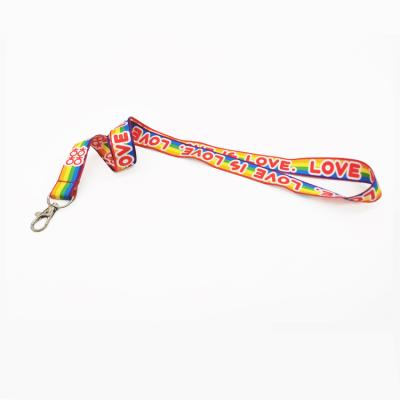 China Advertising High Quality Professional Dye Sublimation Lanyard Customized Hot Selling Neck Strap for sale