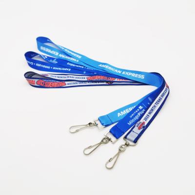 China Lanyard Factory Direct Sales Easy Carry Key Lanyards Breakaway Clip ID Card Badge Holder With Logo for sale