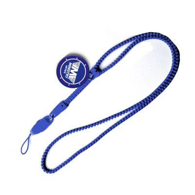 China Hang Badge Holder Lanyard Zipper Tags Pull Neck Strap Suppliers High Quality Reasonable Price for sale