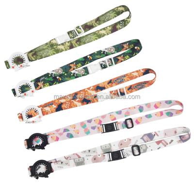 China Custom Hang Price Nylon Phone PVC Anime Keychains Bottle Holder Lanyard Good Quality Logo for sale