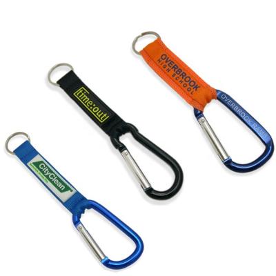 China U disk cheap customized carabiner short lanyard nfl key chain for sale