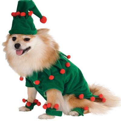 China BSCI Sustainable High Quality Pet Clothing Funny Christmas Dog Clothes Cheap Size Guide Dog Clothing for sale