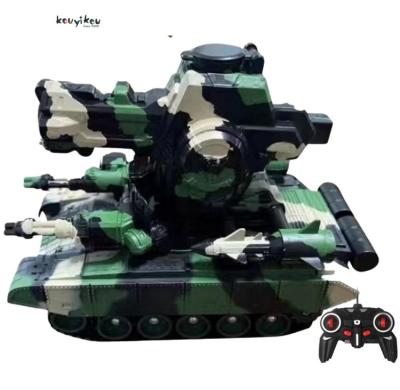 China Return KYK Factory Direct Sale RC Auto Tank With Water Bomb Car Electric Remote Control Cars Kids Toys Stop RC Toy for sale