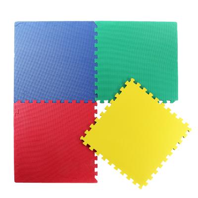 China Flooring Puzzle Floor Mat Thickened Tiled Eva Foam Gym Interlocking Elastic Mat for sale