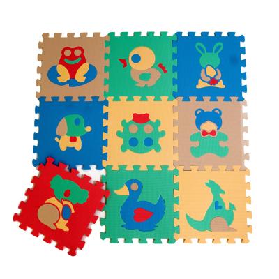 China Educational Toy Wholesale Low Price Kids Cartoon House Baby Soft Play Mats for sale