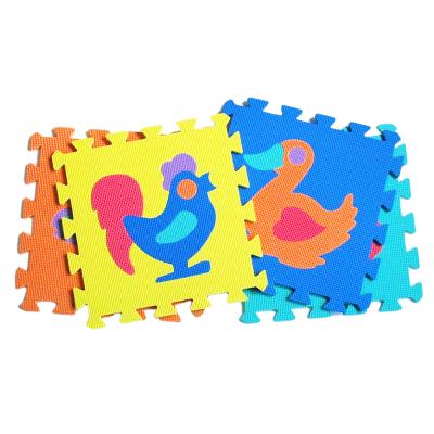 China Toy Wholesale Educational Kids Games Soft Eva Foam Floor Mat Crawling Interlocking Playmat for sale