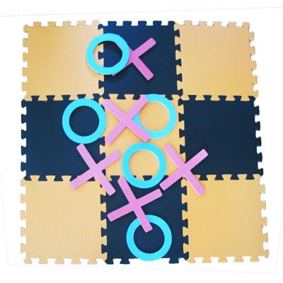 China Children's toys more than 2 years outdoor puzzle mat garden fun play foam hot selling Eva foam cross toys for sale