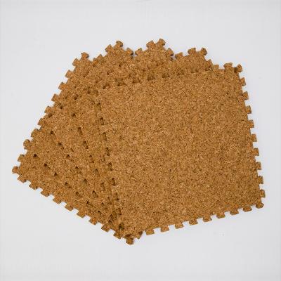 China Waterproof Custom Made Safe Non-Toxic Kids Play Mat Soft Cork Eva Foam Mat for sale