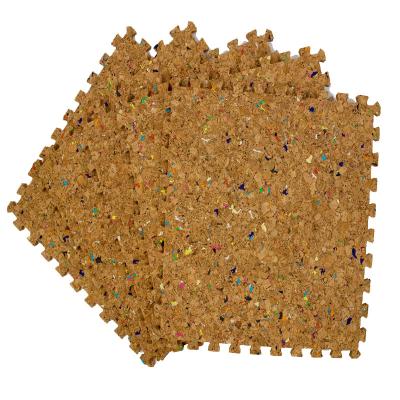 China Wholesale Cheap Soft Rip-Resistant Cork Mat Gym Play Mat EVA Mat Quilting Floor for sale