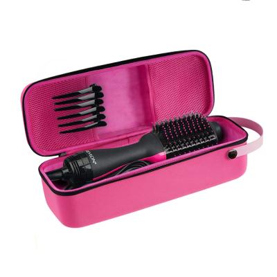 China Travel Protective Case for Revlon One Step Hair Dryer and Volumizer Hot Airbrush (Black+Pink Lining) for sale