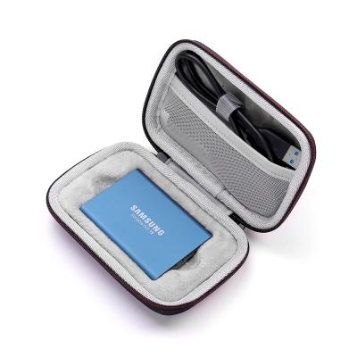 China Waterproof Shockproof Dustproof Shockproof Carrying Case For Samsung T5/T3 Portable SSD USB 250GB 500GB 1TB 2TB 3.1 External Solid State Drives for sale