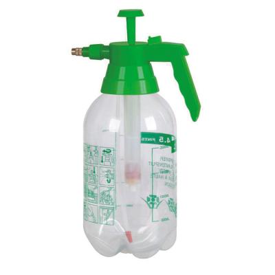 China Garden Sprayer For Garden Watering 0.8L 1L 1.5L 2L Pest Control Spray Bottle Hand Pressure Weed Garden Water Mist Sprayer With Adjustable Brass Nozzle for sale