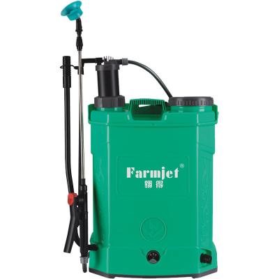 China Manual Pressure 16L/18L/20L Electric 2 in 1 Backpack Agriculture Detachable Spray Pump Battery Electric Sprayer with Free Spray Parts for sale