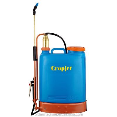 China Farmjet Hot Sale 20L Easy Adjustable Nozzle Agriculture Knapsack Sprayer With Copper Inner Tube for sale