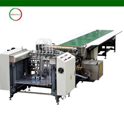 China Stores printing sheetfed machine paper gluing gift box gluing machine cardboard feeding machine DP system gluing machine for sale