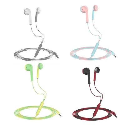 China Sustainable U24 Wire Stereo Earphone 3.5MM IN-Ear Headphone Running Music Game Earphone Noise Cancel For Mobile Phone With Mic for sale