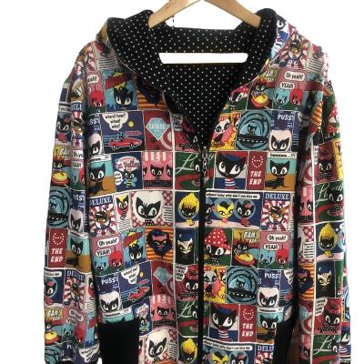 China New Design Wholesale Custom QUICK DRY Oversized Hoodies Printed Zipper Sweatshirt for sale