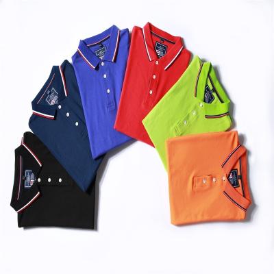 China Compressed high quality unisex 100% polyester polo shirt gradient color custom running sports polo shirt sublimation for sale