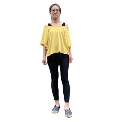 China Wholesale QUICK DRY Round Neck Women's Custom Casual Breathable T-shirt Short Sleeve Knitted T-Shirt for sale