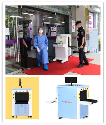 Cina Trasportatore della stazione ferroviaria X Ray Luggage Checking Machine 0.22m/S 150KG di iso in vendita