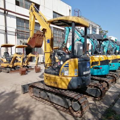 China Japanese komatsu pc30 mini excavator used 3 ton pc 30 bagger pc30mr excavadora cheap price 0.6mÂ³ for sale