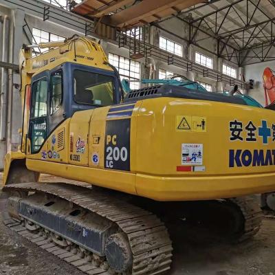 China Construction Digging used komatsu pc200lc-7 excavator pc200lc 20 tons for sale widened track pc200lc-7 & pc200lc-8 in dubai for sale