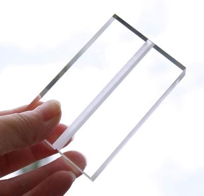 China Meet Wholesale Custom Clear Acrylic Crystal 3*2inches Place Card Slot Sign Holder Stand for sale