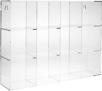 China Wall Mounted 12 Compartment Eco-Friendly Acrylic Display Cabinet for sale