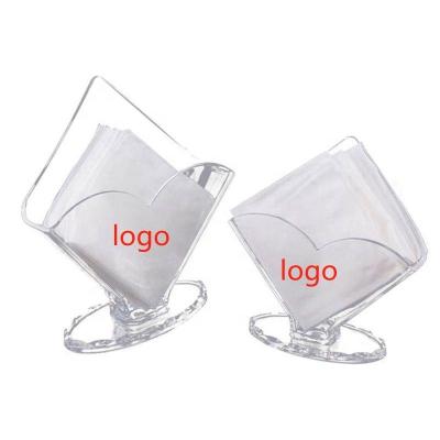 China Hot Sale European Style Vertical Acrylic Tissue Boxes For Hotels for sale