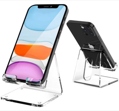 China Environmental Friendly Factory Display Mobile Phone Stand Custom Acrylic Cell Phone Stand For Store for sale