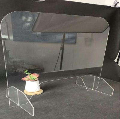 China Eco-friendly plexiglass acrylic screen isolation plexiglass partition acrylic office partition for sale