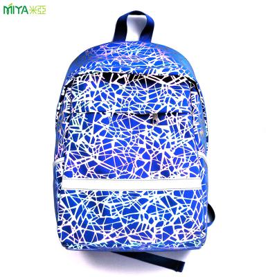 China Hot Sale Anti-theft Soft Reflective Backpack Business Travel Men's Multifunctional Laptop Backpack for sale