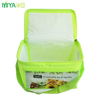 China Hot Sale 210D Polyester Lunch Bag Insulation Cold Bag Insulated Cooler Bag for sale