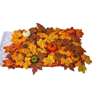 China Home Decoration Artificial Flower Du-AW-007 New Design Hotselling Autumn Theme Artificial  Flowerwall for Home decoration for sale