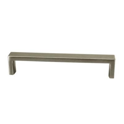 China Custom Modern Nickel Plating Modern Aluminum Brushed Drawer Pulls Bar Pulls Furniture Handle Cabinet Handle for sale