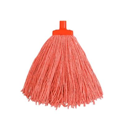 China Sustainable Household Pure Yarn Thickened With Strong Detergency Wet Mop Head for sale