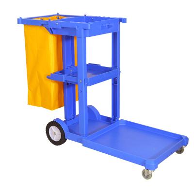 China Hotel Supplies Cleaning Hotel Supplies Cleaning Cart Porters Cart Service Cart for sale