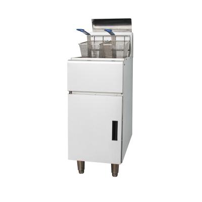 China Free Standing With Cabinet (Free Standing Type) Gas Fryer With Cabinet for sale