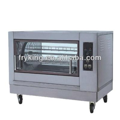 China New Design Chicken Rotisserie With Casters Commercial Electric Chicken Rotisserie for sale