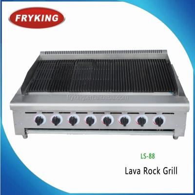 China Height Adjustable Gas Lava Chargrills for sale